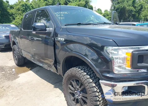 2019 Ford F-150 Lariat from USA, damaged, VIN 1FTEW1E5XKFB48199